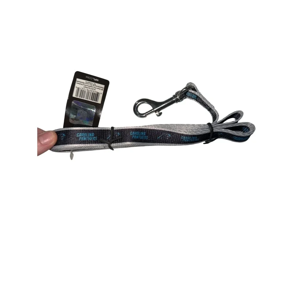 NFL Carolina Panthers‎ Team Pet Leash 50 Inch Length Dog Cat